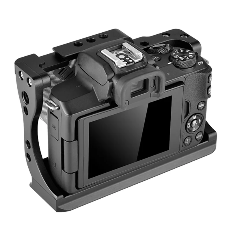 YELANGU C14-A for Canon M50 Aluminum Alloy Camera Rabbit Cage Frame without Handle Rabbit Cage Rig Stabilizer