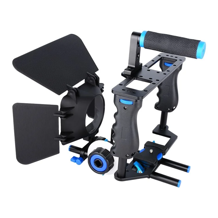 YELANGU C200 Seguimiento de enfoque profesional Rig DSLR Camera Rabbit Cage Kit