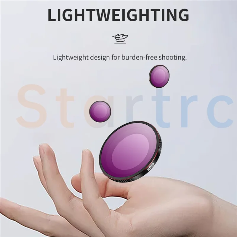 STARTRC 1144956 For Insta360 GO 3S ND8+ND16+ND32+ND64 Optical Glass Lens Filter Camera Accessories
