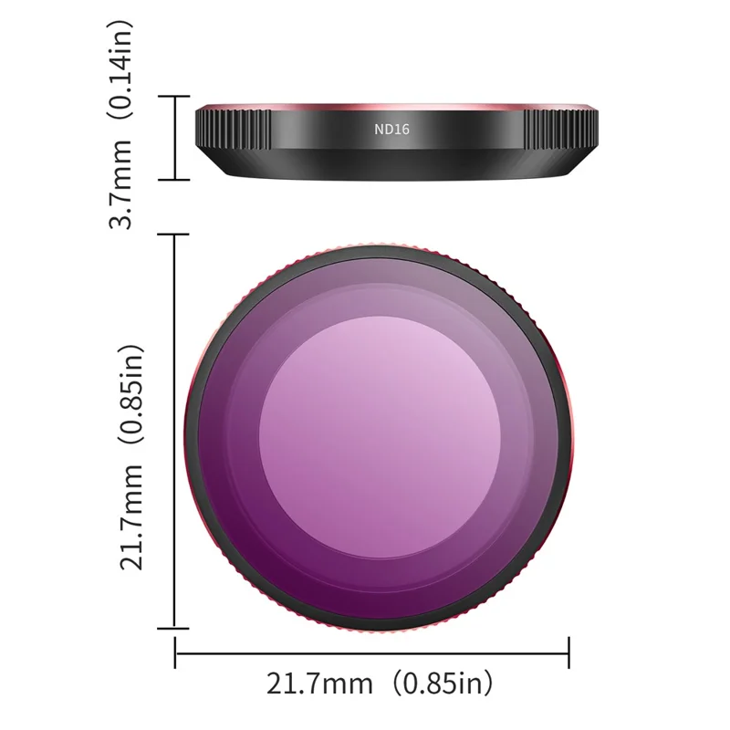 STARTRC 1144956 For Insta360 GO 3S ND8+ND16+ND32+ND64 Optical Glass Lens Filter Camera Accessories