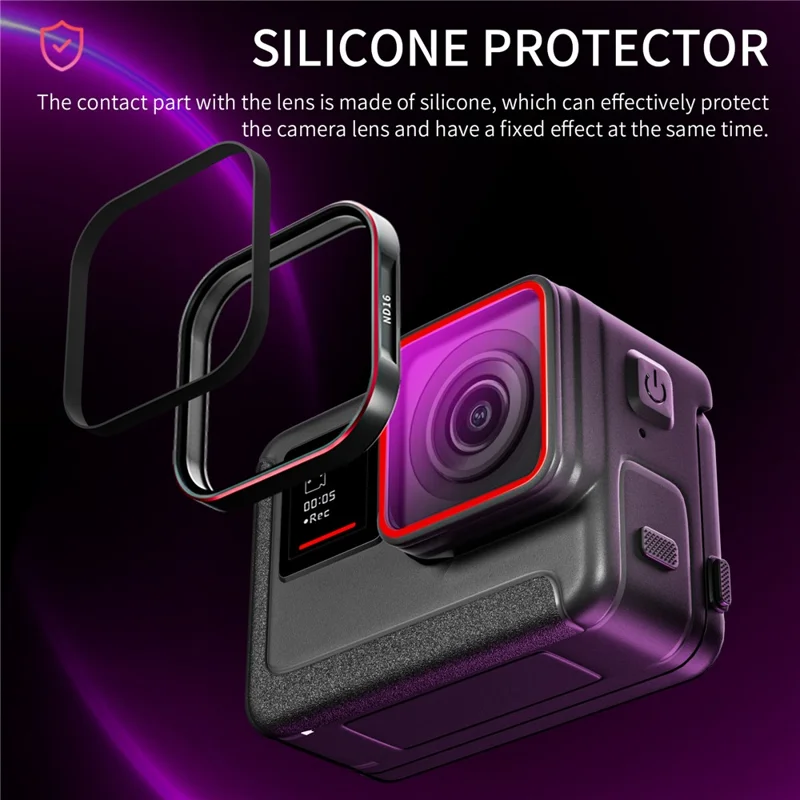 STARTRC 1144406 per Insta360 Ace / Ace Pro ND8+ND16+ND32+PL Filtro ottico in vetro Accessori per fotocamera d'azione