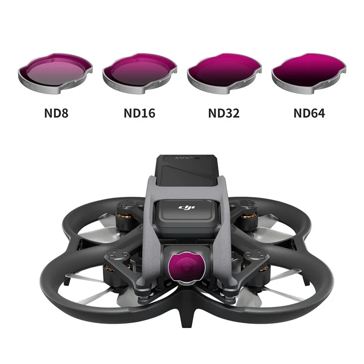 Startrc 1111236 Anti-scratch-nd-filter Für DJI Avata Lightweight Linsen Filter, ND8 / 16 / 32 / 64 Filter Für Drohnenkamera