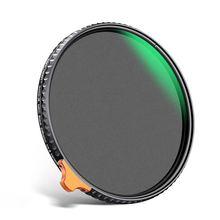 K&F CONCEPT Nano Series KF01.1816 Filtre d'objectif d'appareil photo 82mm ND2-32 1 / 4 Black Mist Diffusion 2-en-1 Multicouches Revêtus HD Filter