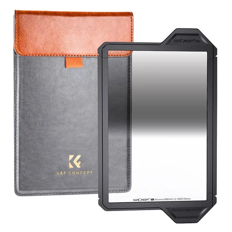K&F CONCEPT X-Pro Reverse GND16 (4 Stop) Square Filter 28 Layer Coatings Hard Graduated Neutral Density Filter für Kameraobjektiv