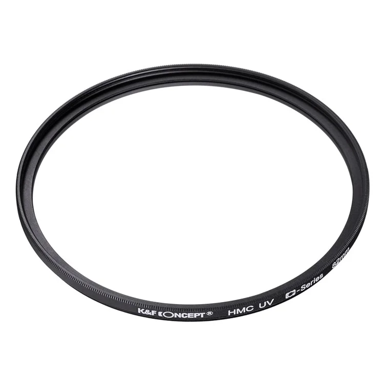 K&F CONCEPT KF01.1429 82mm MC UV Camera Lens Filter High Light Transmittance Ultra-slim Anti-reflection Scratch Resistant Filter