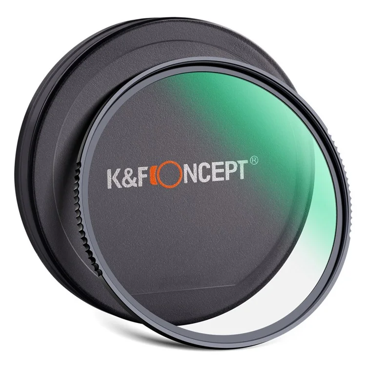 K&F CONCEPT KF01.1869 Nano X 82mm MC UV Protection Round Filter Shockproof HD Waterproof Tempered Glass DSLR Camera Lens Filter avec 28 couches de revêtement multicouche