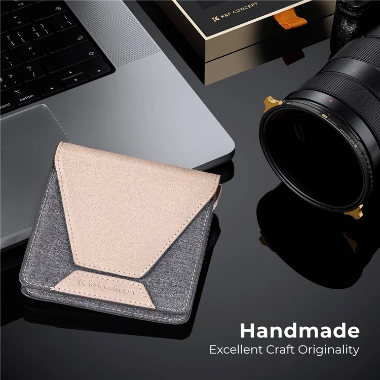 K&F CONCEPT Nano-X Pro Series 82mm Cadre en laiton Filtre ND2-32 Variable Imperméable Anti-Rayures Filtre Ultra Clair Revêtement 36 couches Filtre d'objectif