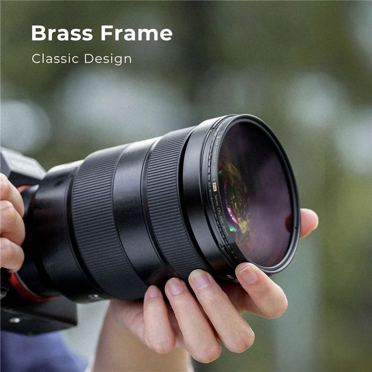 K&F CONCEPT Nano-X Pro Series 82mm CPL Filter Ultra-thin 36-Layer Coated Filter Camera Lens Circular Polarising Filter