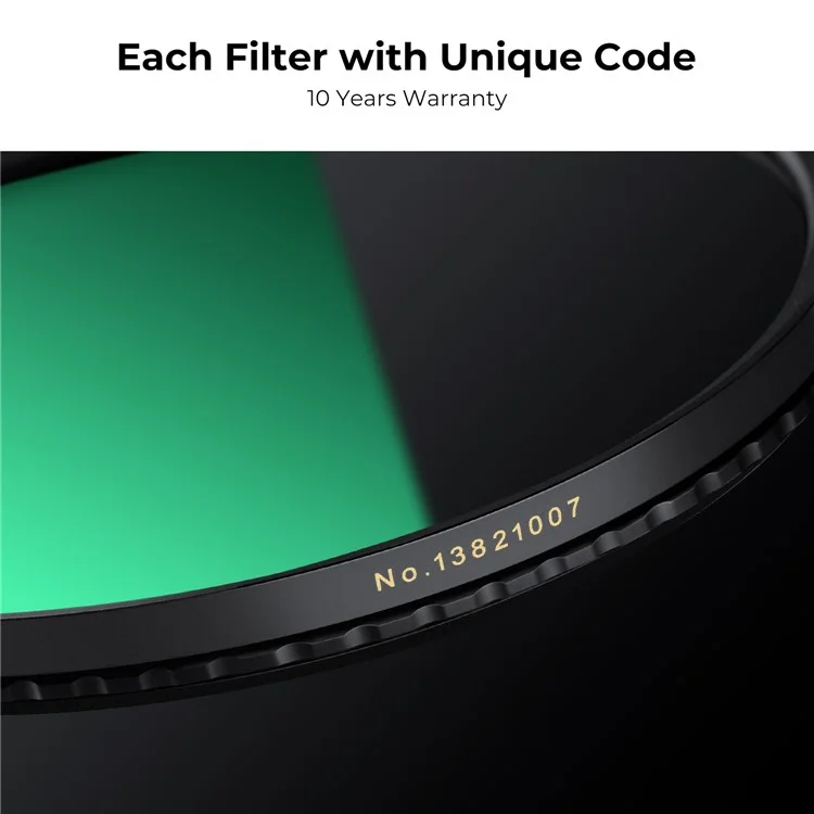 K&F CONCEPT Nano-X Pro Series 82mm CPL Filter Ultra-thin 36-Layer Coated Filter Camera Lens Circular Polarising Filter