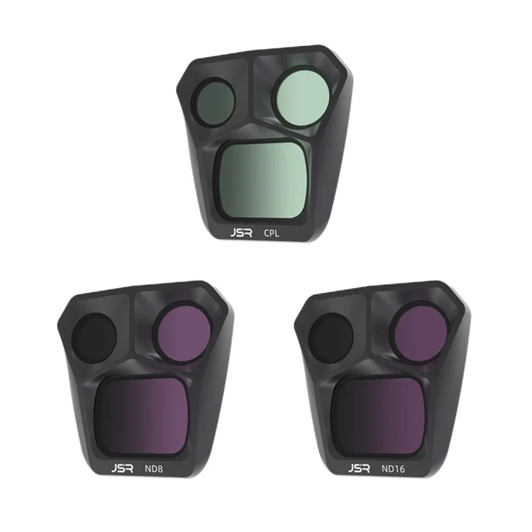 JUNESTAR JSR-1015-17 GB 3-in-1 Nano Coating Filter Set with CPL, ND8, ND16 pour DJI Mavic 3 Pro Oil-Proof RC Drone Lens Filter
