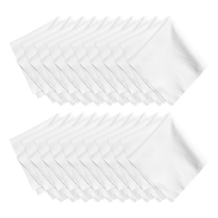K&F CONCEPT SKU.1615 20Pack 15x15cm Individualmente Embalado a Vácuo Panos de Limpeza de Microfibra para Lentes de Câmera, Óculos, Telefones, Tela LCD