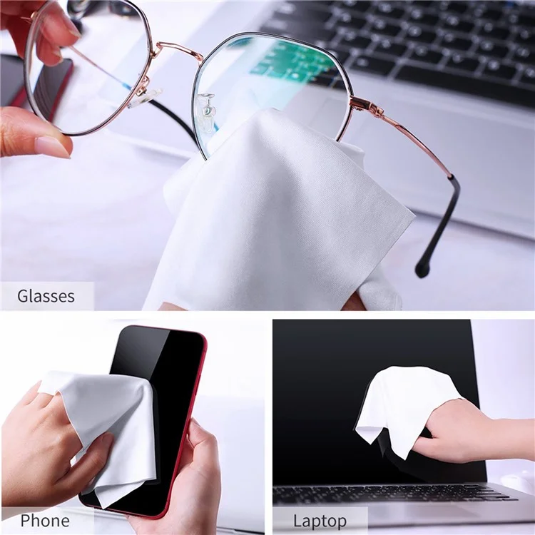 K&F CONCEPT 5Pcs / Set Cleaning Cloth for Camera Lenses  /  Filters  /  Sensor  / LCD Screen Microfiber Cleaning Cloth