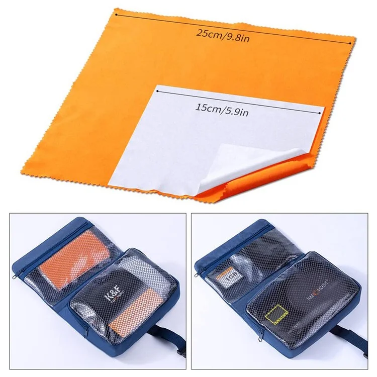 Kit de Limpeza da Câmera K&F CONCEPT 23-em-1 com Soprador de Ar + Caneta de Limpeza + Pano de Limpeza + Bolsa de Transporte para Lentes da Câmera / Filtros / Sensor / Tela