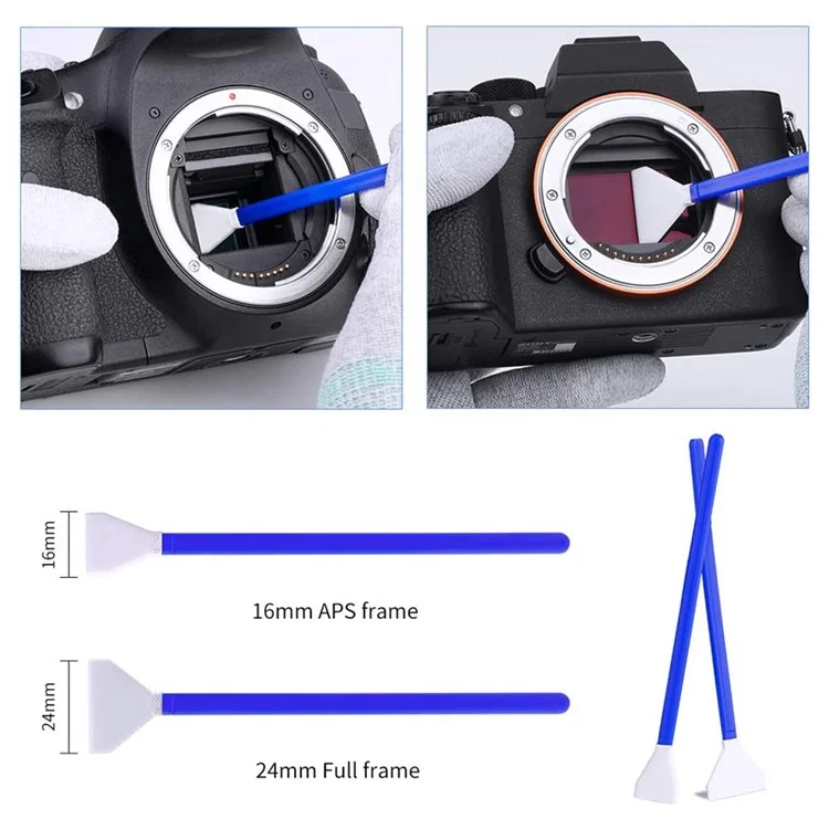 Kit de Limpeza da Câmera K&F CONCEPT 23-em-1 com Soprador de Ar + Caneta de Limpeza + Pano de Limpeza + Bolsa de Transporte para Lentes da Câmera / Filtros / Sensor / Tela