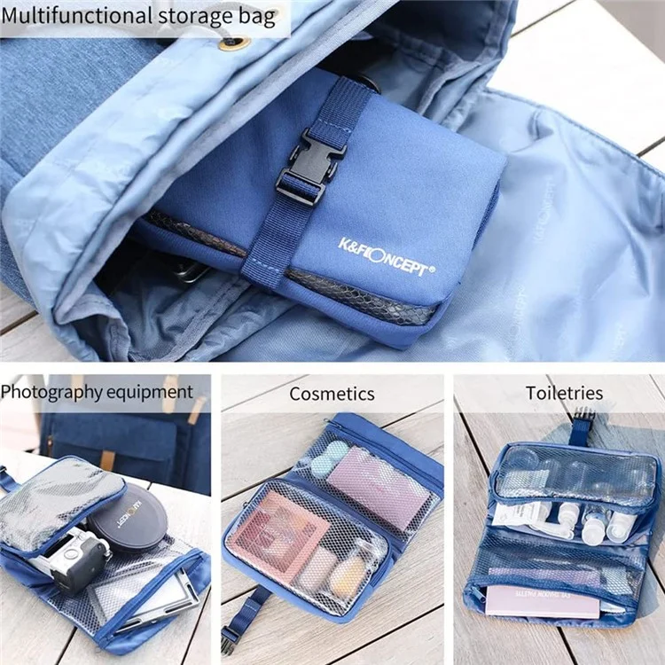 Kit de Limpeza da Câmera K&F CONCEPT 23-em-1 com Soprador de Ar + Caneta de Limpeza + Pano de Limpeza + Bolsa de Transporte para Lentes da Câmera / Filtros / Sensor / Tela