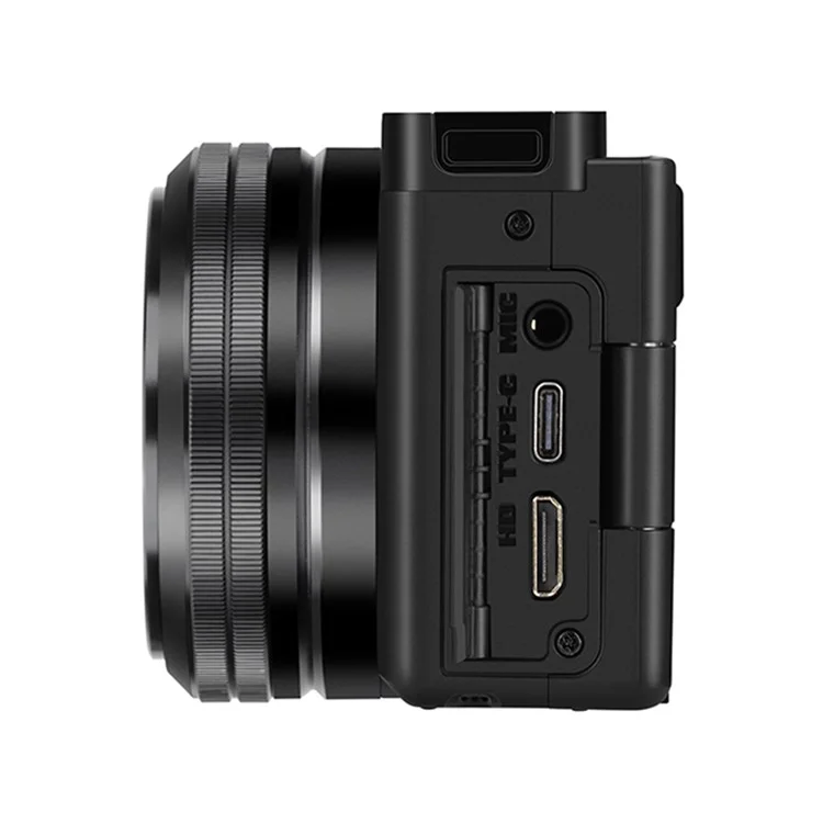 ORDRO G930 3.2 Inch IPS Touch Screen Camcorder Face Tracking 5K Ultra HD Digital Mirrorless Camera - Black