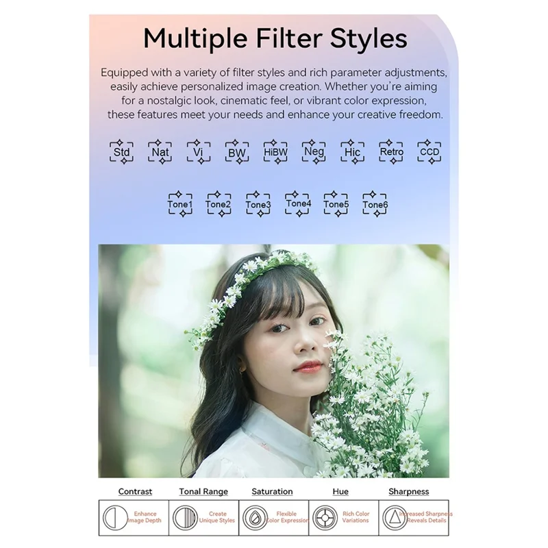 ORDRO G930 3.2 Inch IPS Touch Screen Camcorder Face Tracking 5K Ultra HD Digital Mirrorless Camera - White