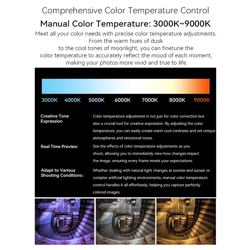 ORDRO G930 3.2 Inch IPS Touch Screen Camcorder Face Tracking 5K Ultra HD Digital Mirrorless Camera - White