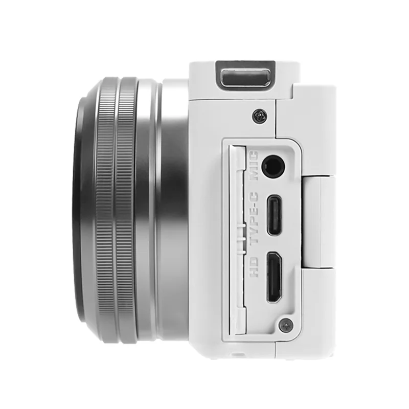 ORDRO G930 3.2 Inch IPS Touch Screen Camcorder Face Tracking 5K Ultra HD Digital Mirrorless Camera - White