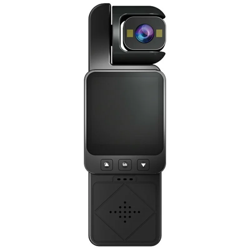 DV02 1,54 Pollici Videocamera d'Azione con Display HD, Supporto Toracico, Videoregistratore per Ciclismo Esterno, Fotocamera WIFI con Scheda da 32GB + Lettore di Schede
