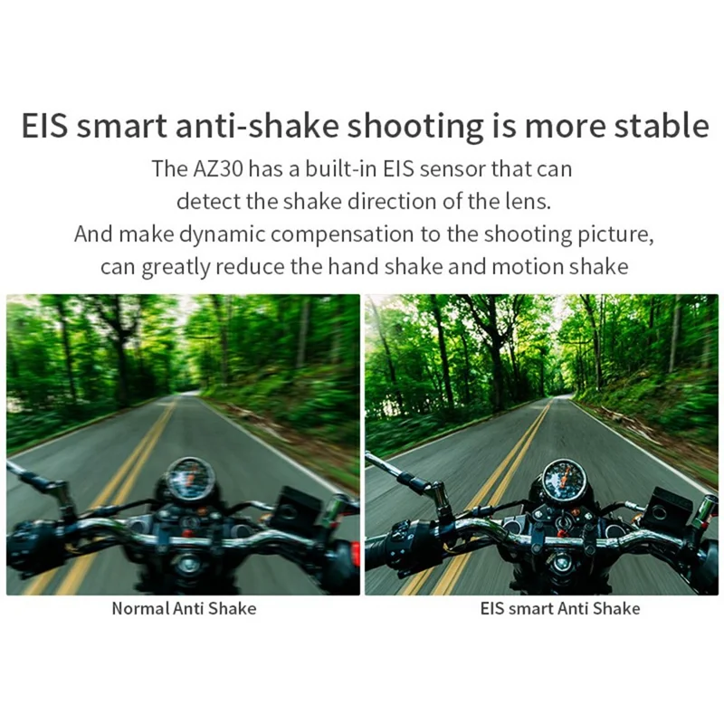 ORDRO AZ30 Câmera de Vídeo Digital 4K UHD com Tela Sensível ao Toque IPS de 3,0 Polegadas, Visão Noturna e Estabilização de Imagem (EIS) Anti-Shake