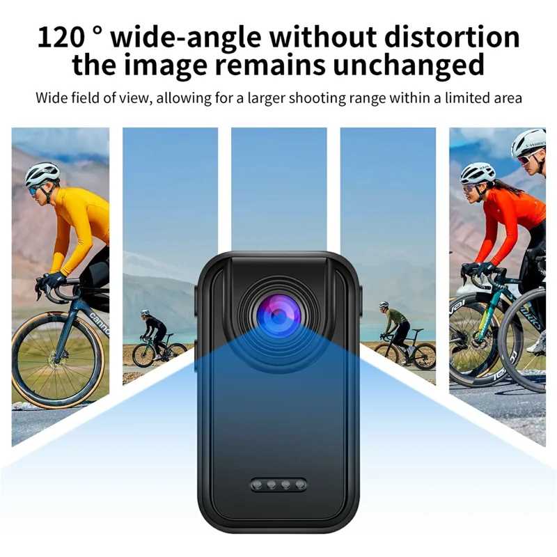 D200 1080P Action Camera with 32G TF Card Thumb-Sized Portable Pocket Camera for Cycling / Sports / Travel