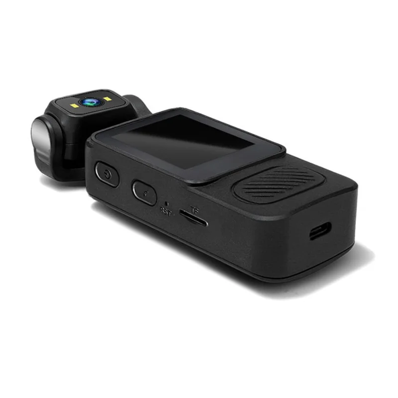 Cámara de bolsillo con pantalla de 1.54 pulgadas Y2, con luz de relleno, lente giratoria de 180 grados y clip WiFi Camcorder