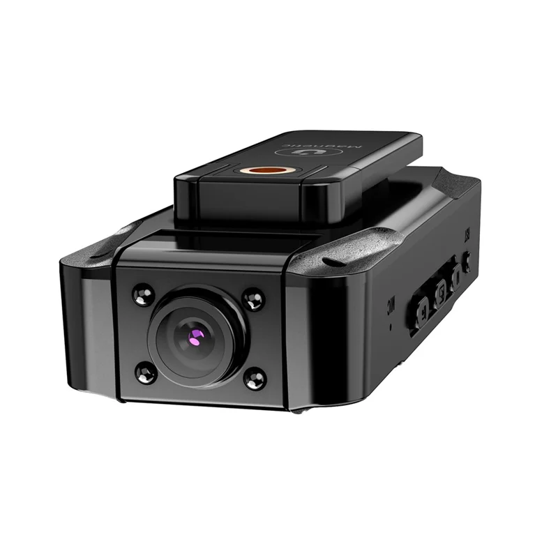 L16 WiFi Portable Conference Camera Outdoor Recorder HD Magnetic Clip-On Sports Camera with Infrared Night Vision - Black