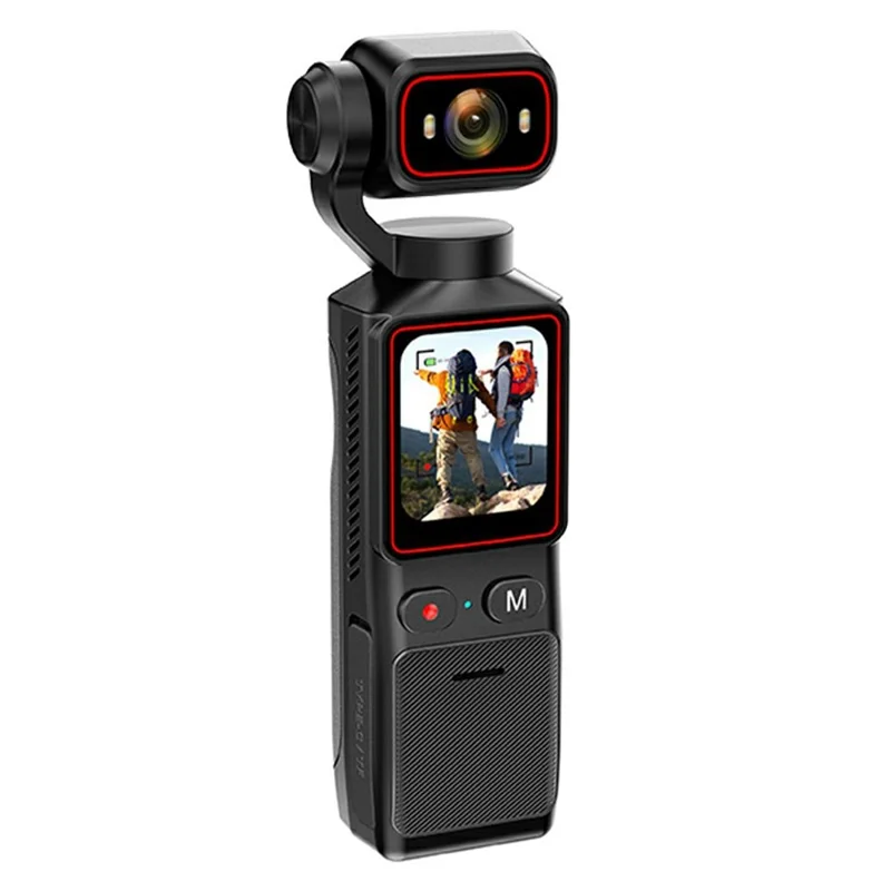 L19S 1.69 Inch 2K HD Handheld Vlog Camera Action Recorder For Cycling  /  Sports Recording - Black