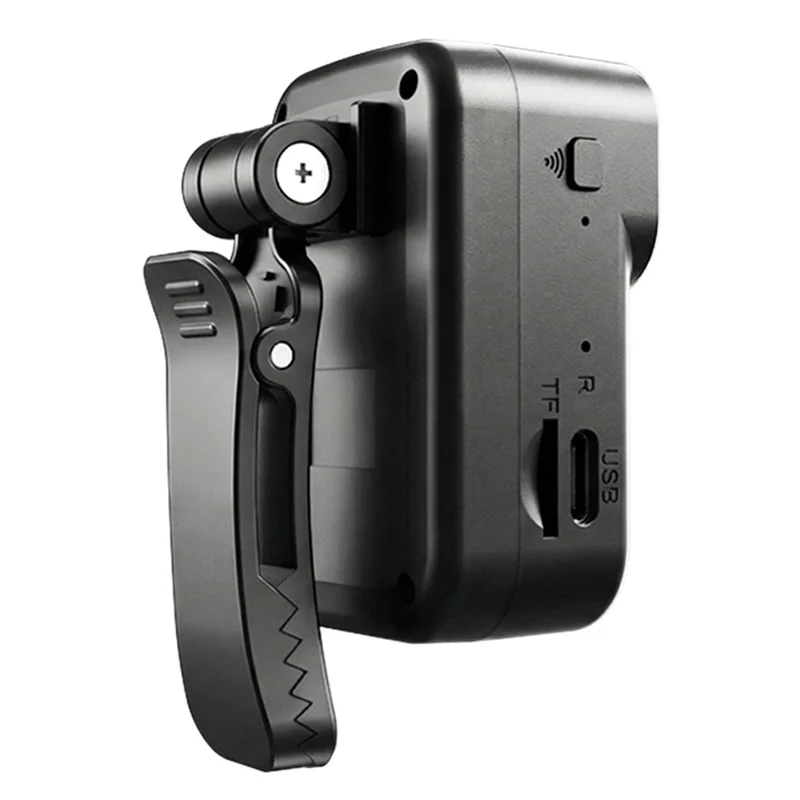 MD39 2MP Camera 1080P HD Video Recorder WiFi Hotspot Night Vision for Vlogging Security - Black