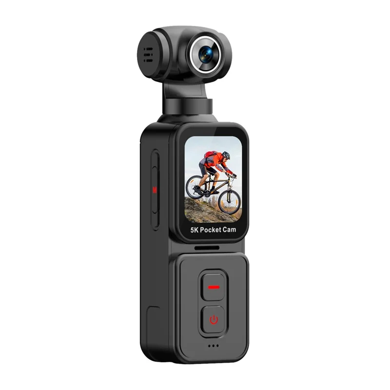K28 5K Pocket Action Camera Outdoor Cycling Handheld Face Recognition Anti-shake Touch Sports Camera 