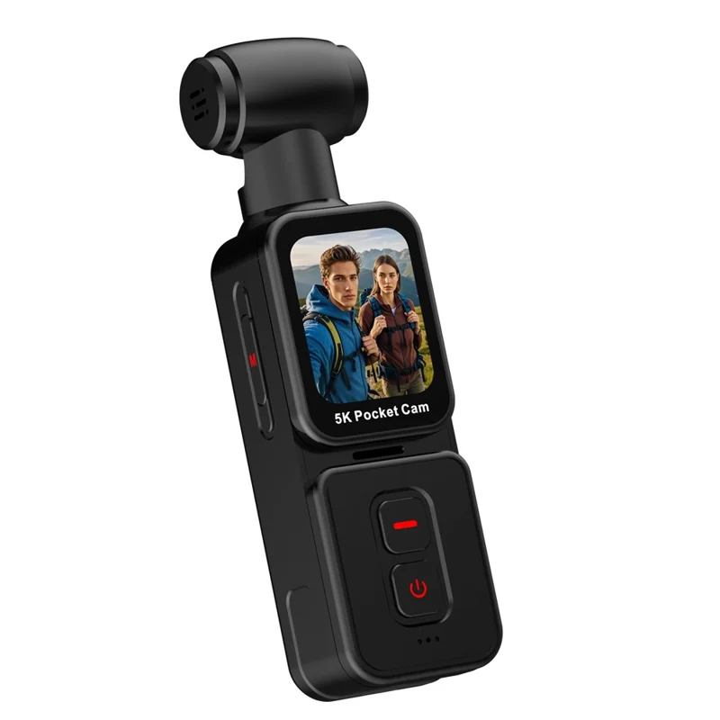 K28 5K Pocket Action Camera Outdoor Cycling Handheld Face Recognition Anti-shake Touch Sports Camera 