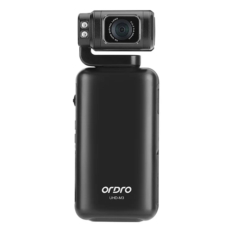 ORDRO M3 3.5 Inch HD Screen Camcorder 180-Degree Flip Portable Pocket DV Camera Support IR Night Vision