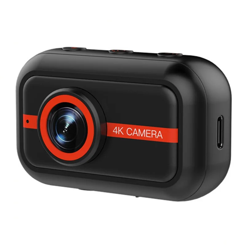 LK2317 4K Action Camera with 32GB Card & Card Reader EIS Stabilization Magnetic Pet Cycling Sports Camera with Full Accessories - Black