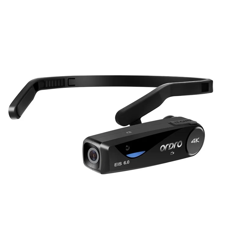 ORDRO EP6PLUS 4K 30FPS Wearable Video Camera Anti-Shake Head Mounted Camcorder