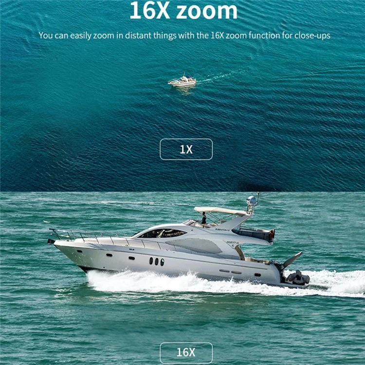 ORDRO V17 Nachtsicht-Kamera mit 3,0-Zoll-Touchscreen, 16-fachem Zoom und 2,7K-HD-Digitalvideoaufnahme