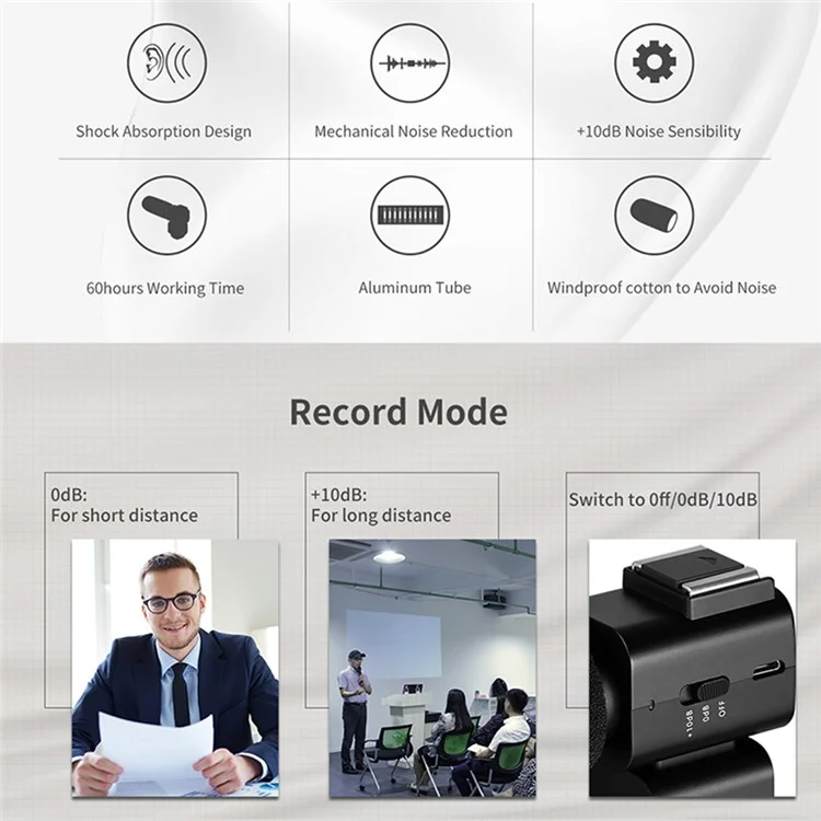 ORDRO Z20 3,0-Zoll-1080P-HD-Videokamera mit Nachtsicht-Digitalkamkorder mit Mikrofon und Lendhaube - US-Stecker