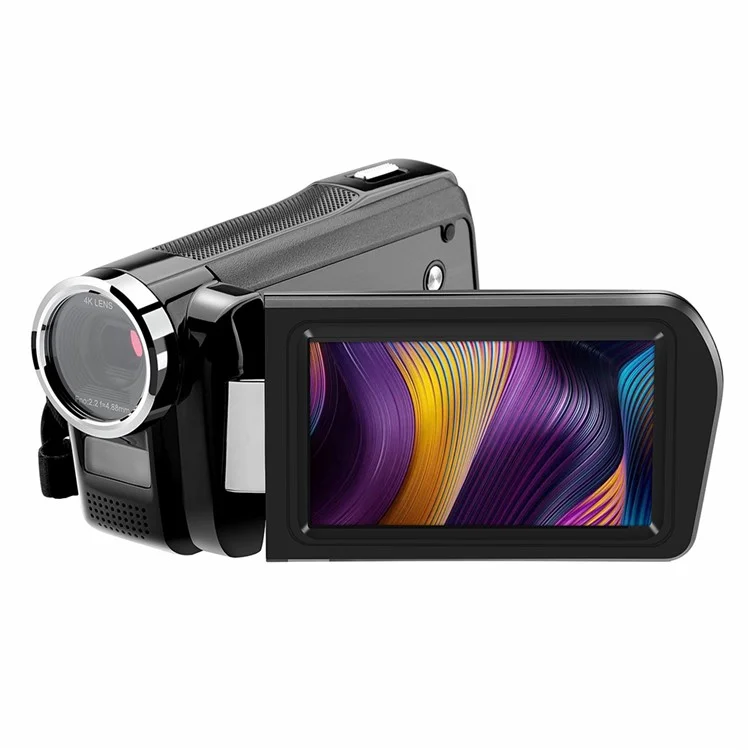 ORDRO AC2 30X Smart Zoom 4K 3.0-Zoll-HD-Touchscreen-Nachtvisionsvideokamera - EU-Stecker