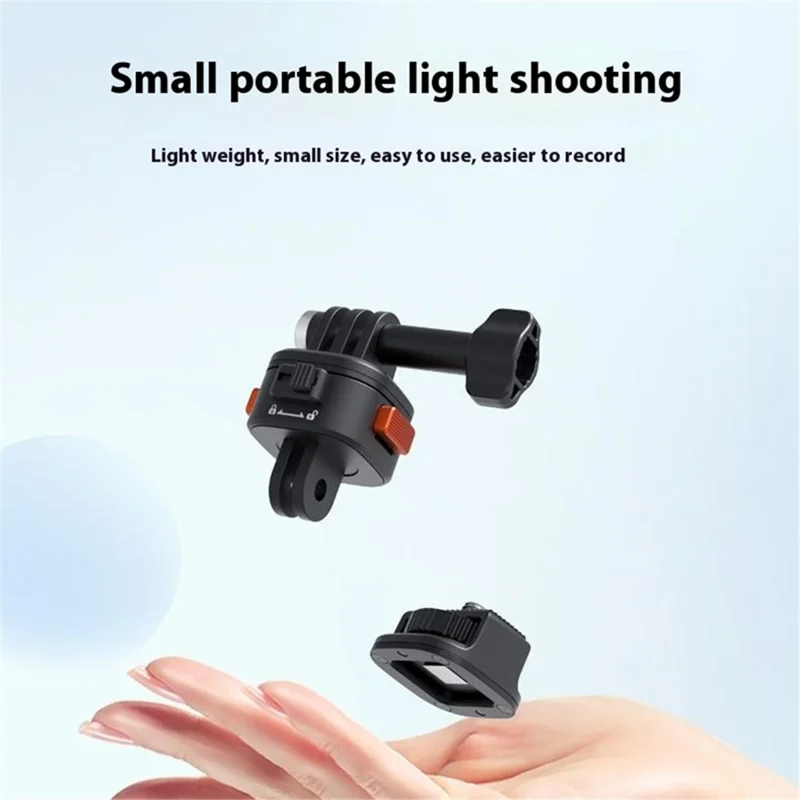Adaptateur de caméra magnétique VRIG AC 03 Claw Mini Series Quick-Release Dock pour Gopro