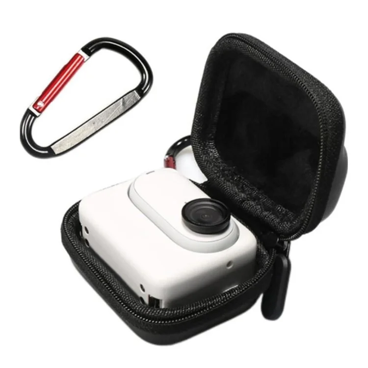 Pour Insta360 GO 3 / 3S Sports Camera Hard Shell EVA Storage Bag Sac de rangement à fermeture éclair antichoc