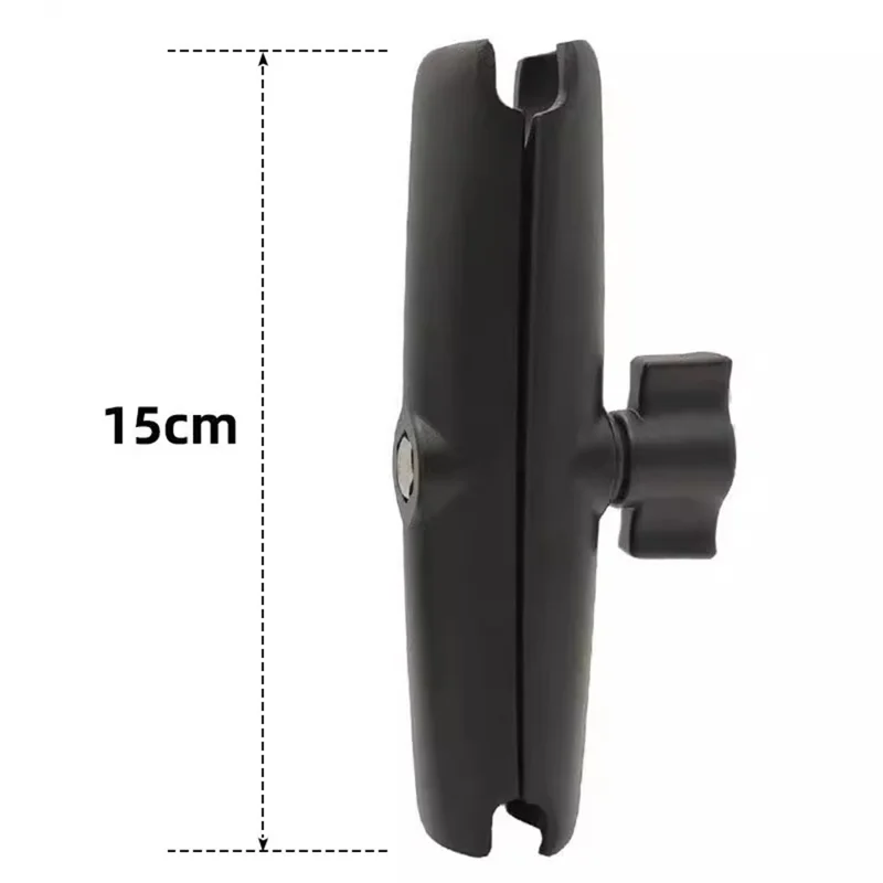 Tige de connexion de 15 cm Caméra sportive Motorcycle Aluminum Alloy Bracket for 1-inch / 25mm Ball Head