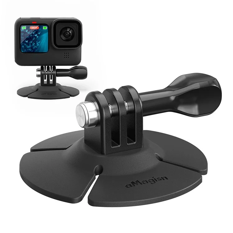 AMAGISN Flexible Adhesive Mount for Action Cameras Helmet Accessory for DJI, Gopro, Insta360