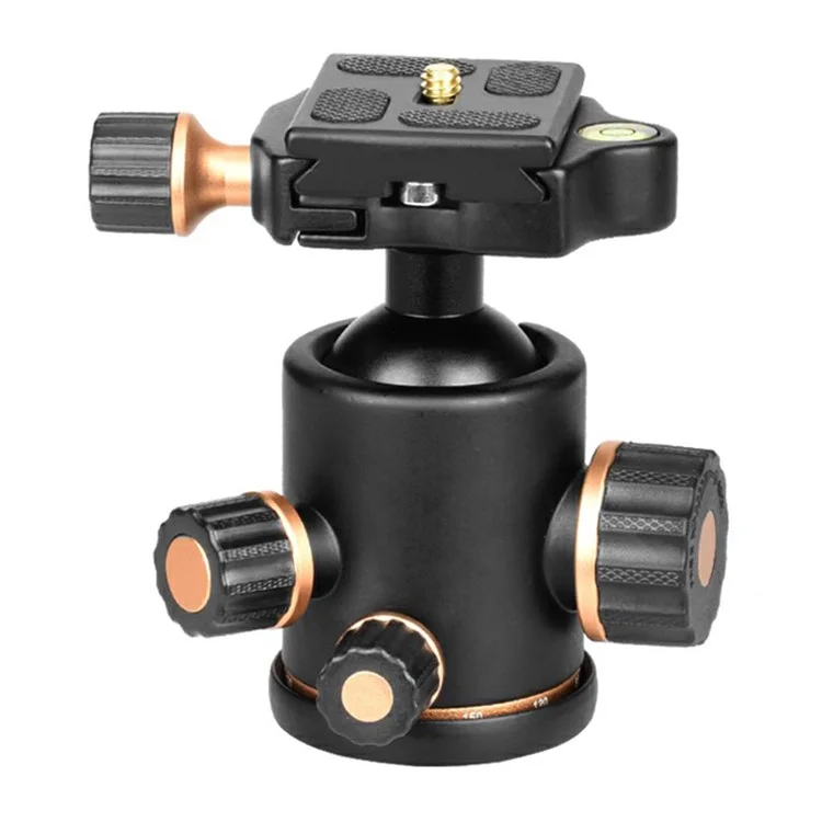 QZSD Q02S Support de Cardan en Alliage d'Aluminium pour Appareil Photo Reflex 36mm