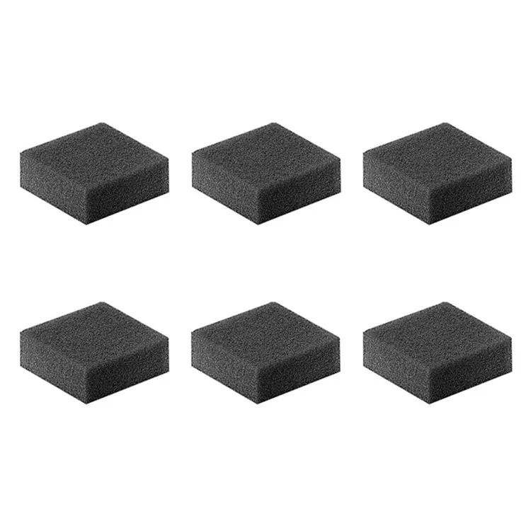 BRDRC 6Pcs For Insta360 X5 / Insta360 X4 / X3 / ONE X2 Mic Wind Muff Camera Noise Reduction Sponge Video Muffler Accessories