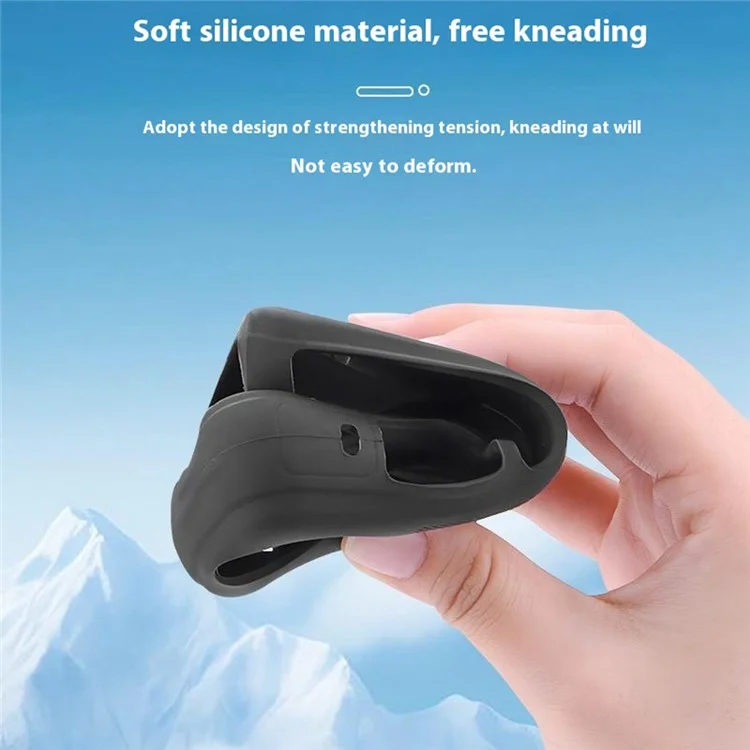 FLYMILE Pour Insta360 X4 Action Camera Protection Case Anti-Rayure Silicone Cover