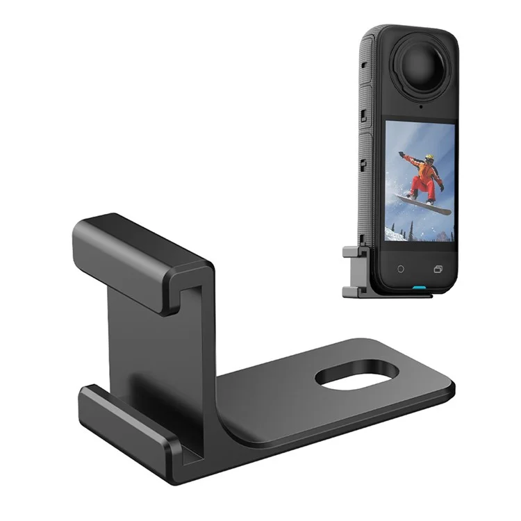 FLYMILE For Insta360 X5 / Insta360 X4 / X3 / ONE X2 Cold Shoe Mount Adapter Camera Expansion Bracket