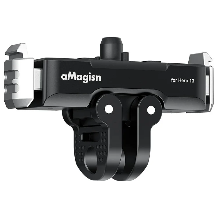 Amagisn Für GoPro Hero 13 Magnetic Metall Schnellfreisetzungsmontage Dual Interface Adapter Basiszubehör