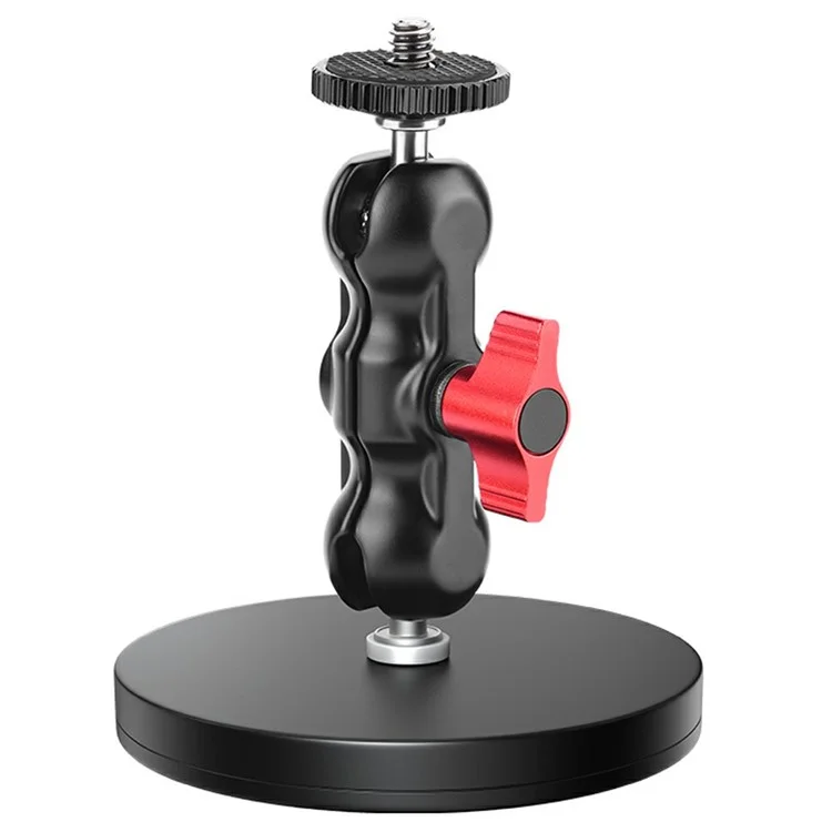 FLYMILE Action Camera Magnetic Mount Dual Ball Head Camera Stand Holder