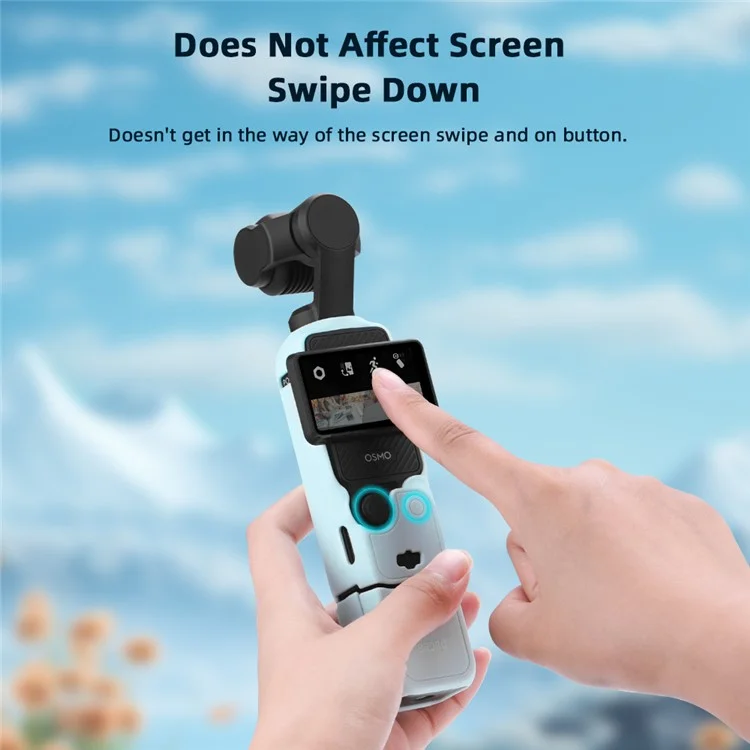 BRDRC Für DJI Osmo Pocket 3 Komplettset Kamera Schutzhülle Weiche Silikon Stoßfeste Hülle - Himmelbau