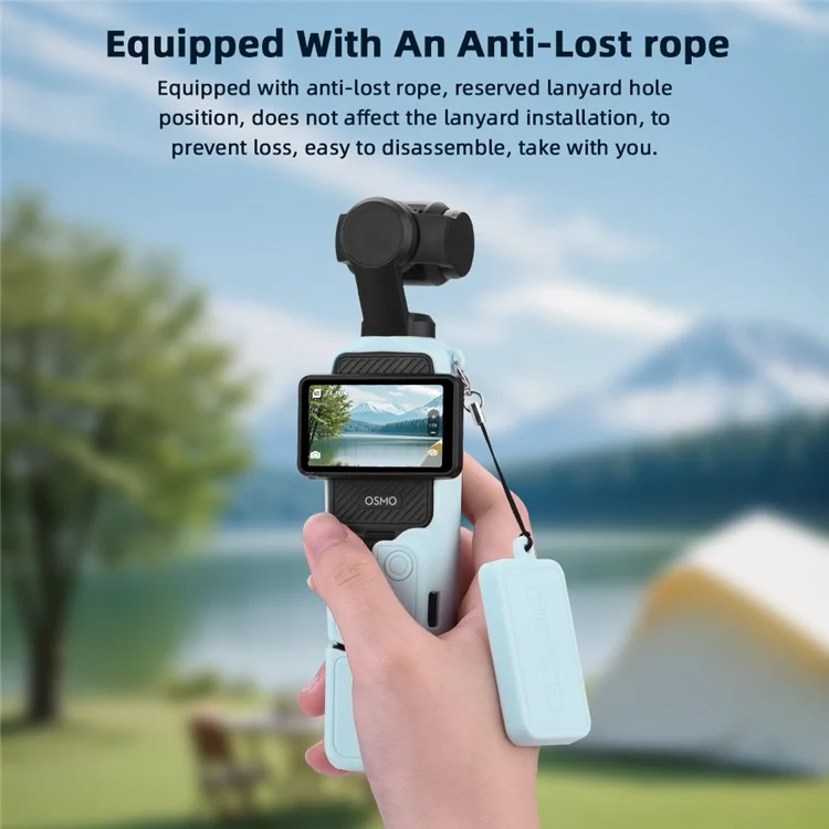 BRDRC Für DJI Osmo Pocket 3 Komplettset Kamera Schutzhülle Weiche Silikon Stoßfeste Hülle - Himmelbau
